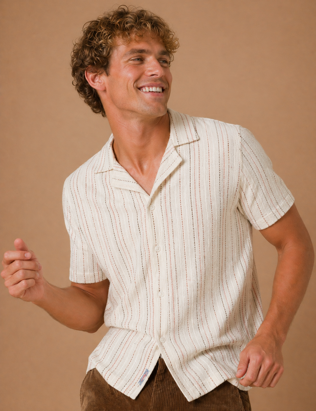 Newcomb Short Sleeve Camp Collar Shirt