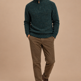 Conrad Fleck Quarter Zip Sweater