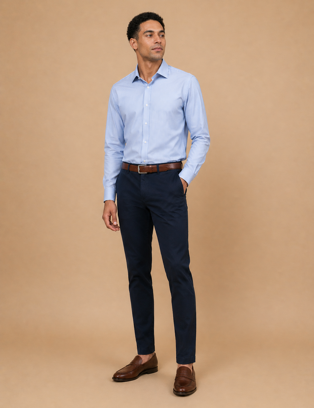 Patton Gingham Journey Performance Shirt