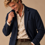 Joshua Deconstructed Stretch Knit Blazer