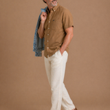 Sanford Oxford Short Sleeve Woven Shirt