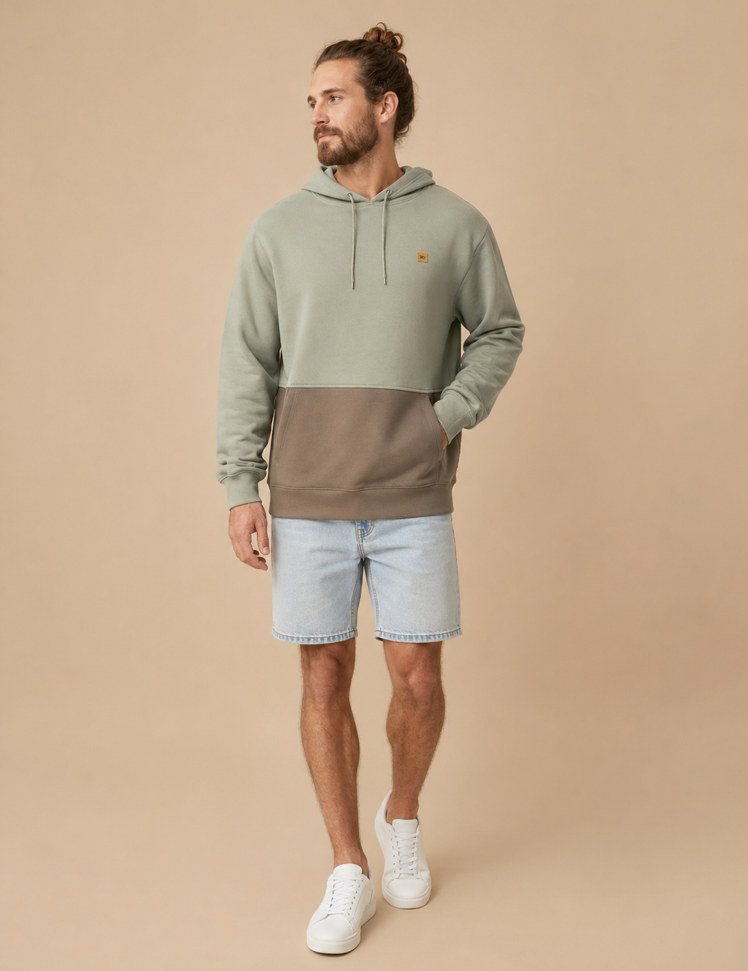 Howson Color-Block Fleece Lined Hoodie