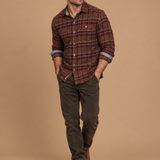 Beaverton Plaid Brushed Flannel Button Shirt