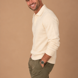 Radcliff Collared Long Sleeve Sweater Polo