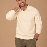 Radcliff Collared Long Sleeve Sweater Polo