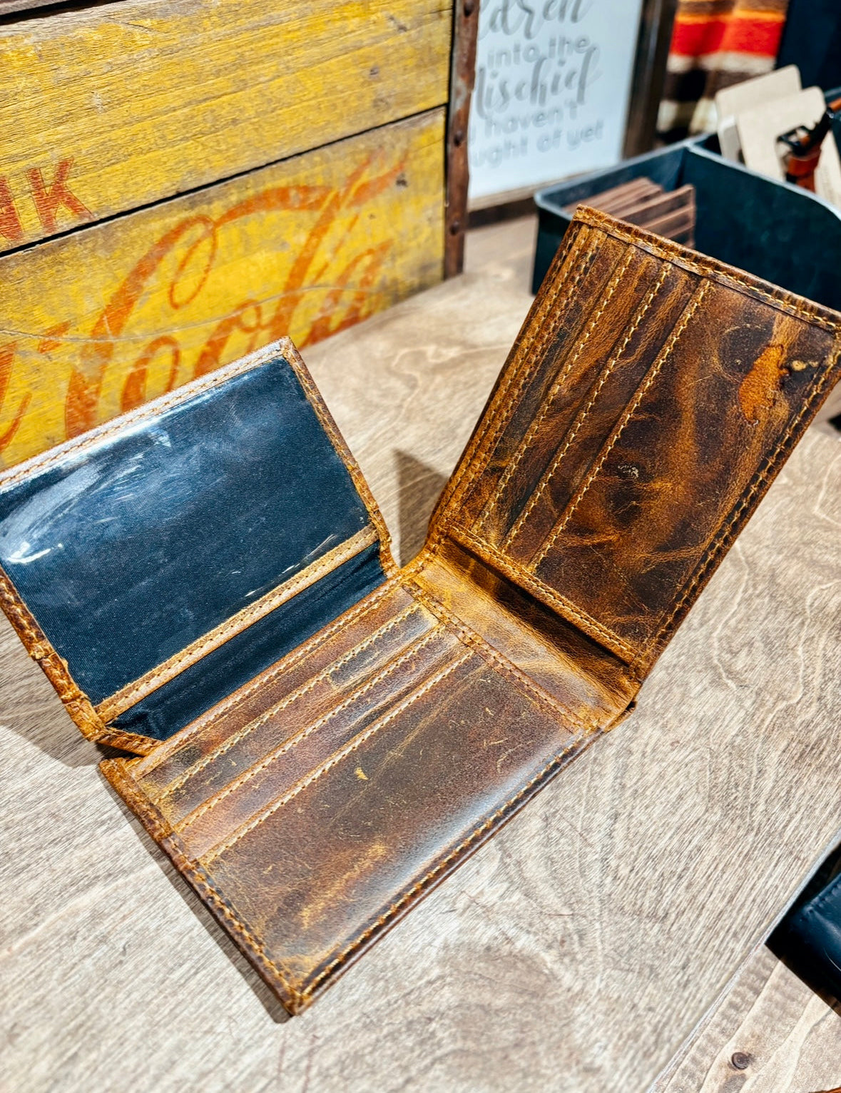 Bifold Leather Wallet