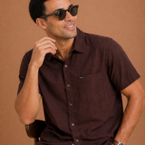 Charter Slub Short Sleeve Woven Shirt