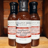 Raspberry Peach Chipotle Sauce