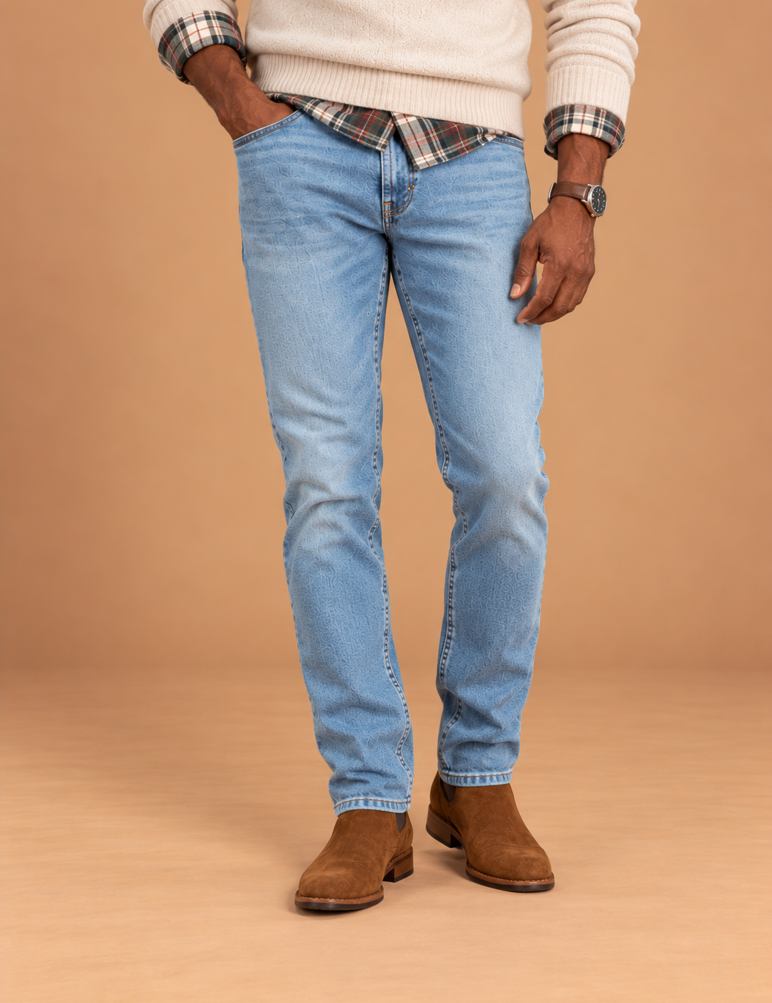 Heritage Straight Fit Denim Jeans