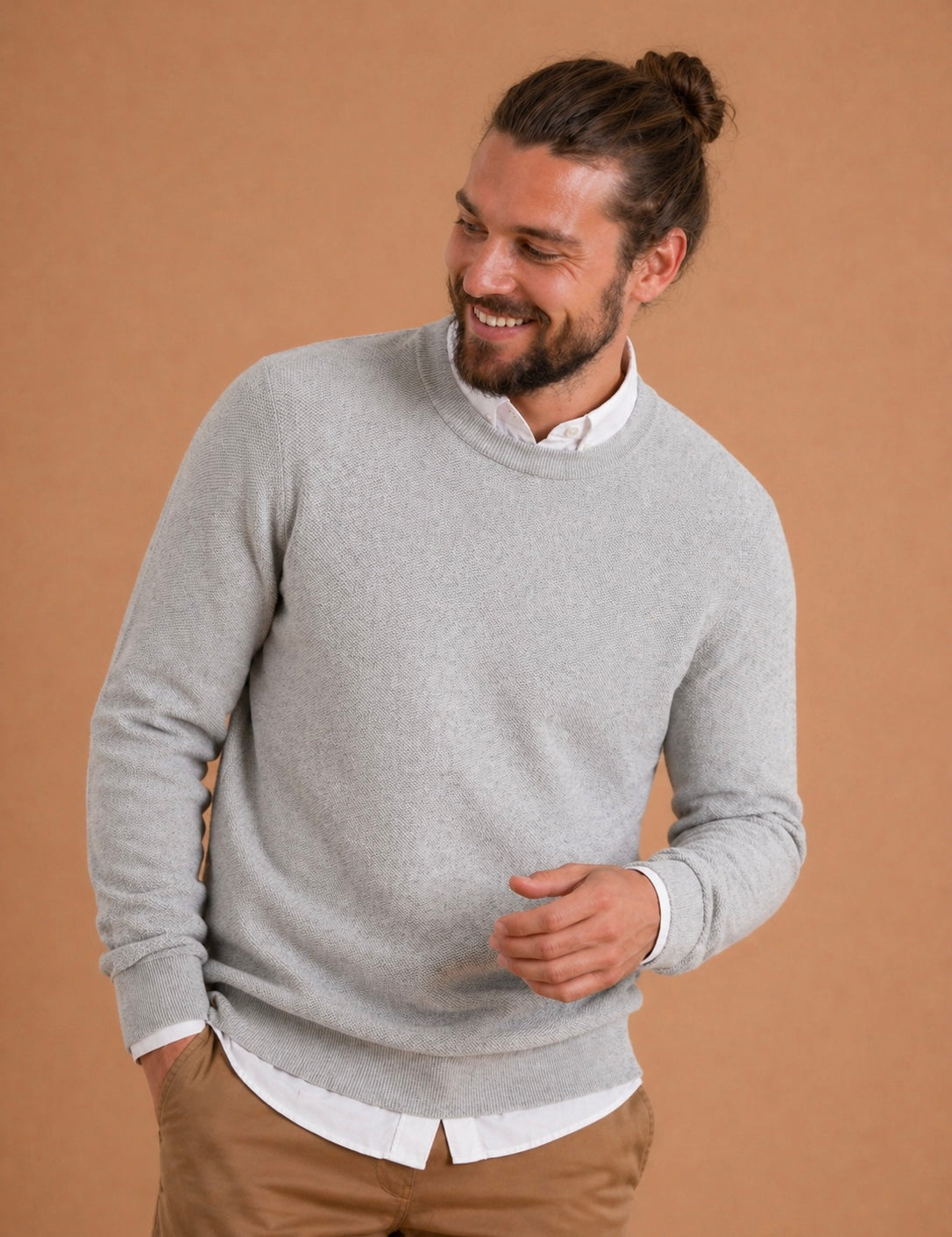 Hudson Organic Cotton Crew Neck Sweater