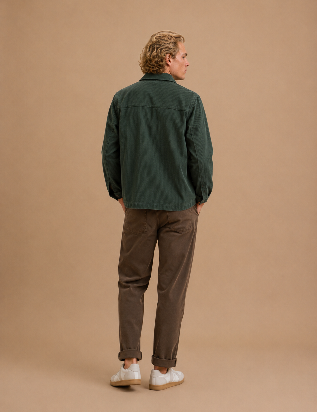 Harlan Long Sleeve Button Down Overshirt