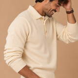 Whitman Long Sleeve Polo Sweater