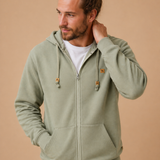 Reynard Fleece Lined Zip Up Hoodie
