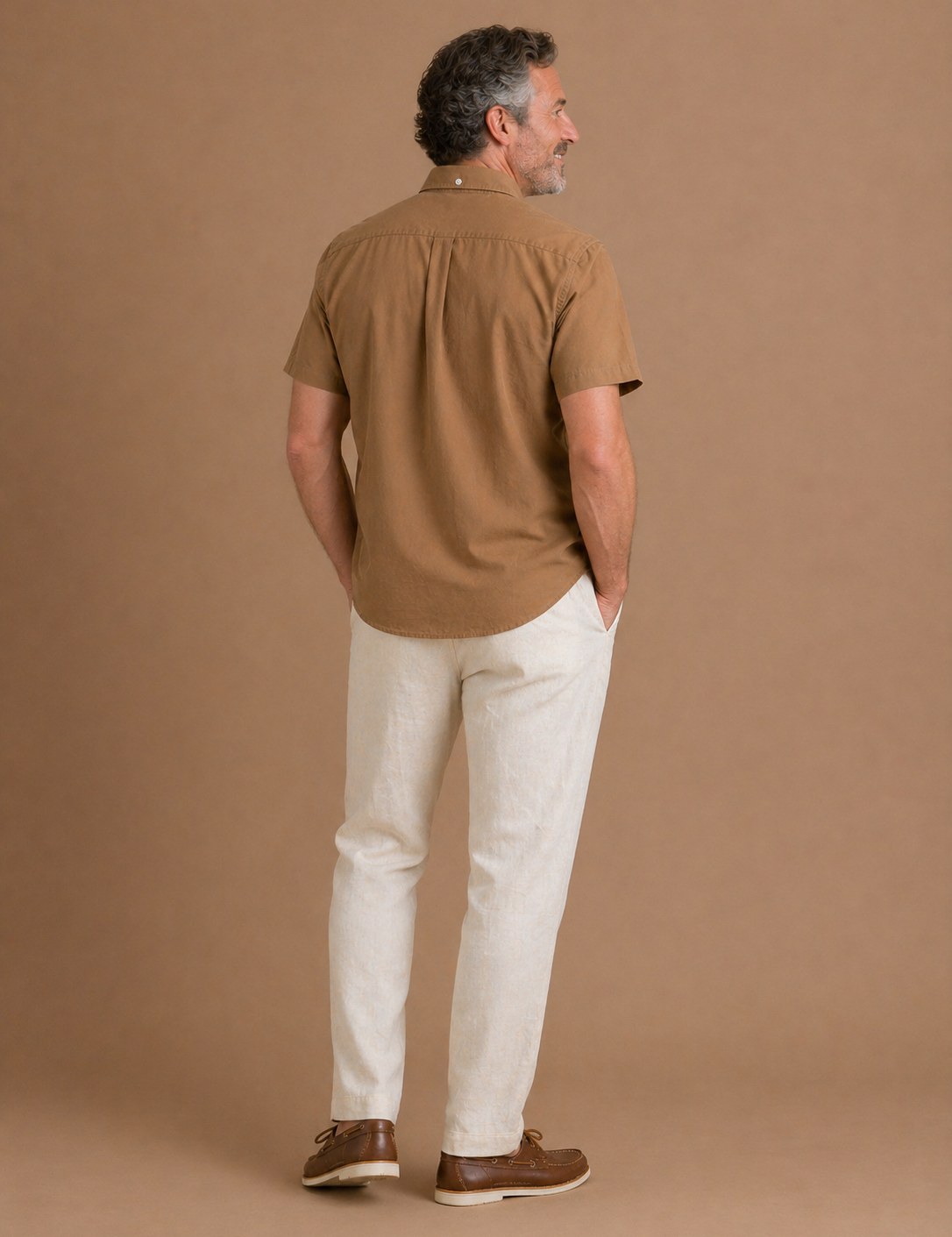 Sanford Oxford Short Sleeve Woven Shirt