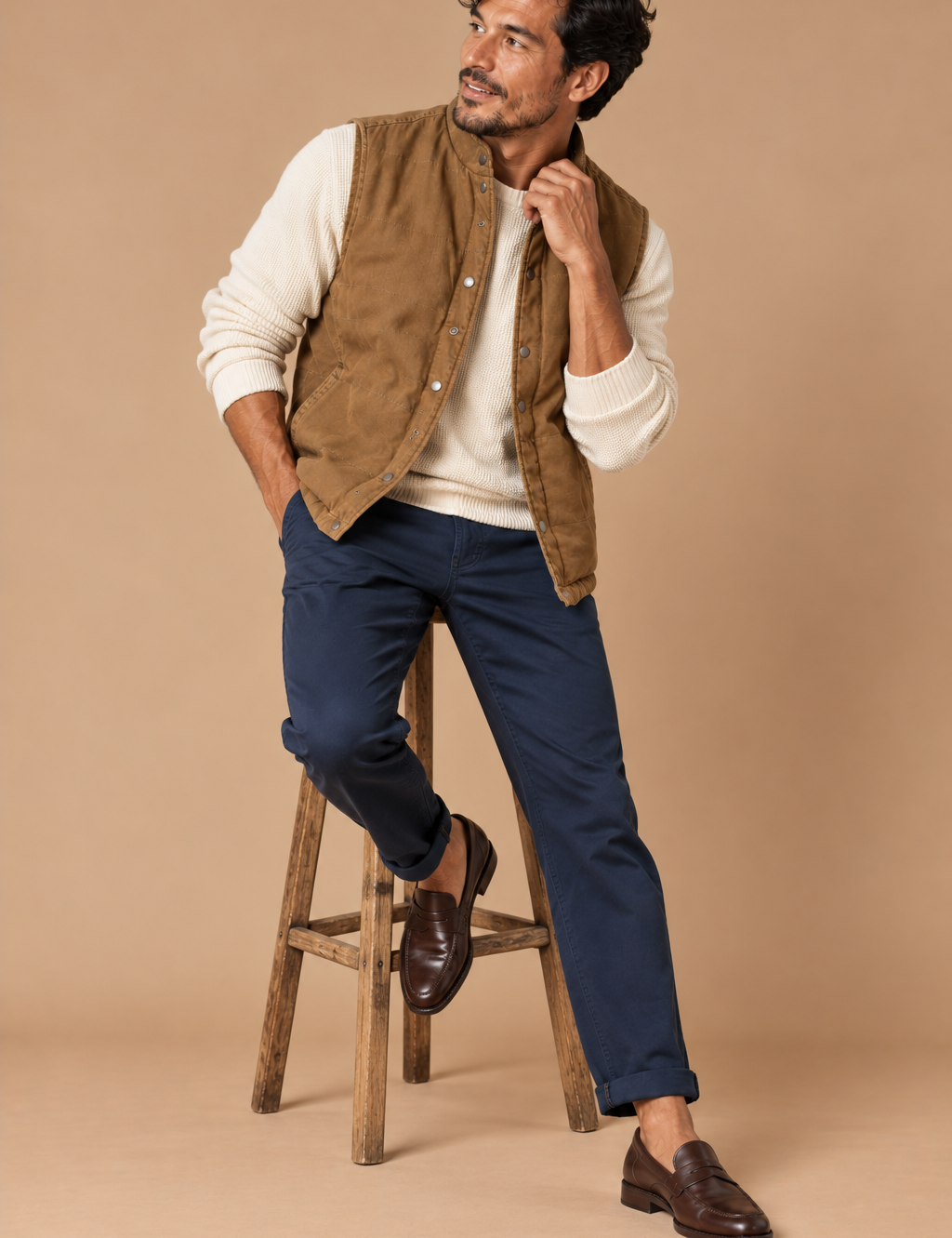 Ludlow Canvas Vest