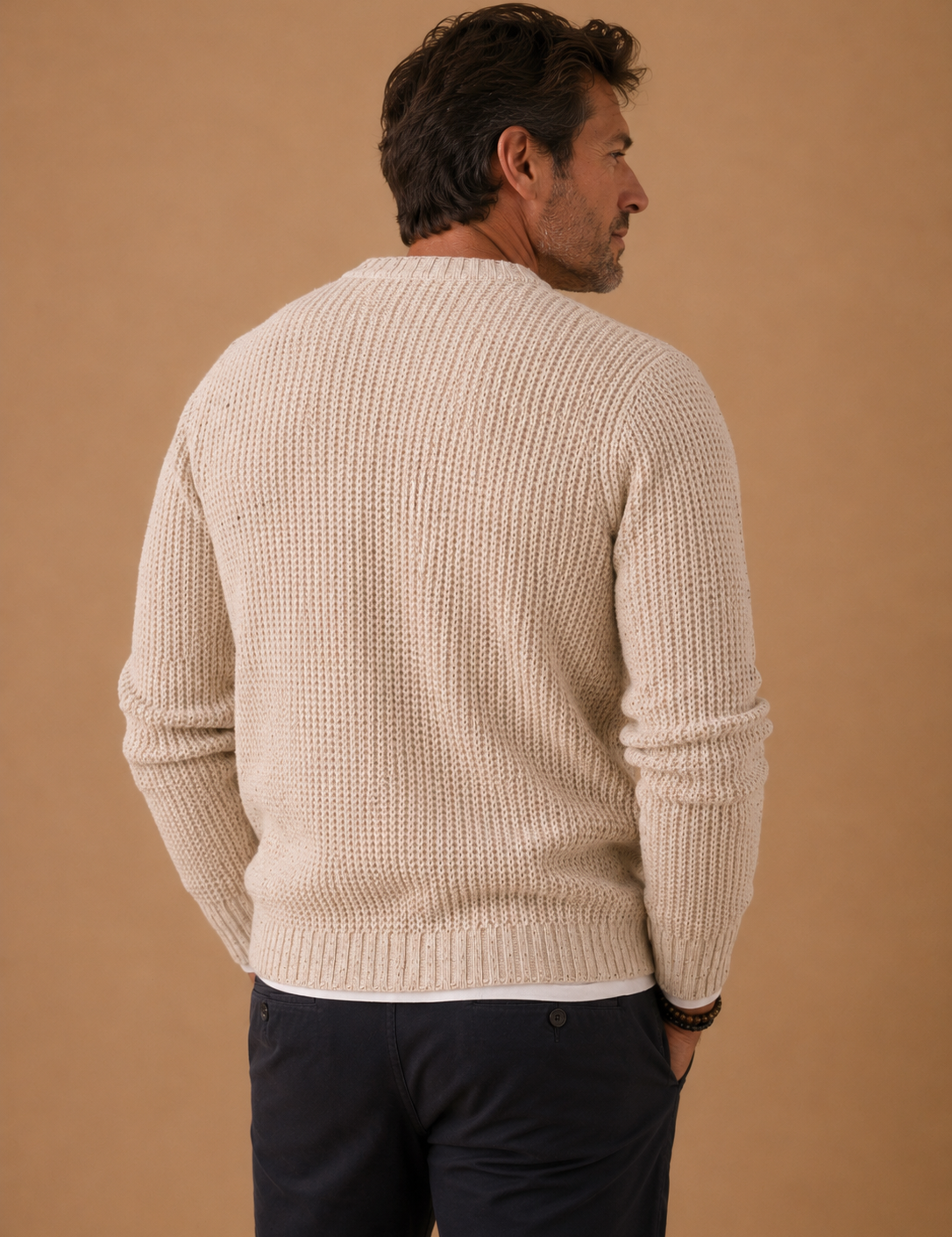 Seawool Flecked Crewneck Sweater