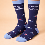 I'd Rather Be Fishing Socks